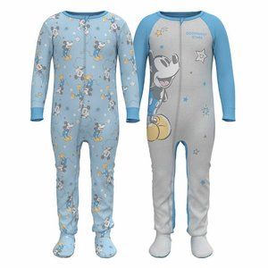 Mickey Kids 2-pack Blanket Sleeper, NWT, Size 18M